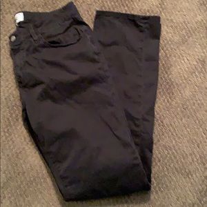 Paige “Normandie” Black Jeans.  Size 32x33